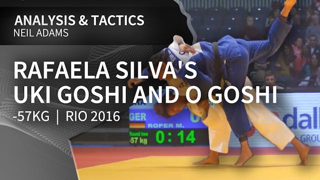 -57kg Rafaela Silva's (BRA) Uki goshi...