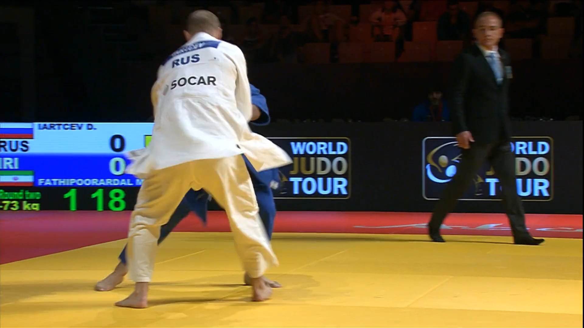 101: Tani otoshi - RUS v IRI -73kg