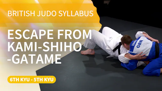 Escape from Kami-shiho-gatame