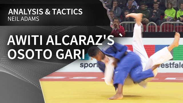 Awiti Alcaraz's Osoto gari | Neil Adams