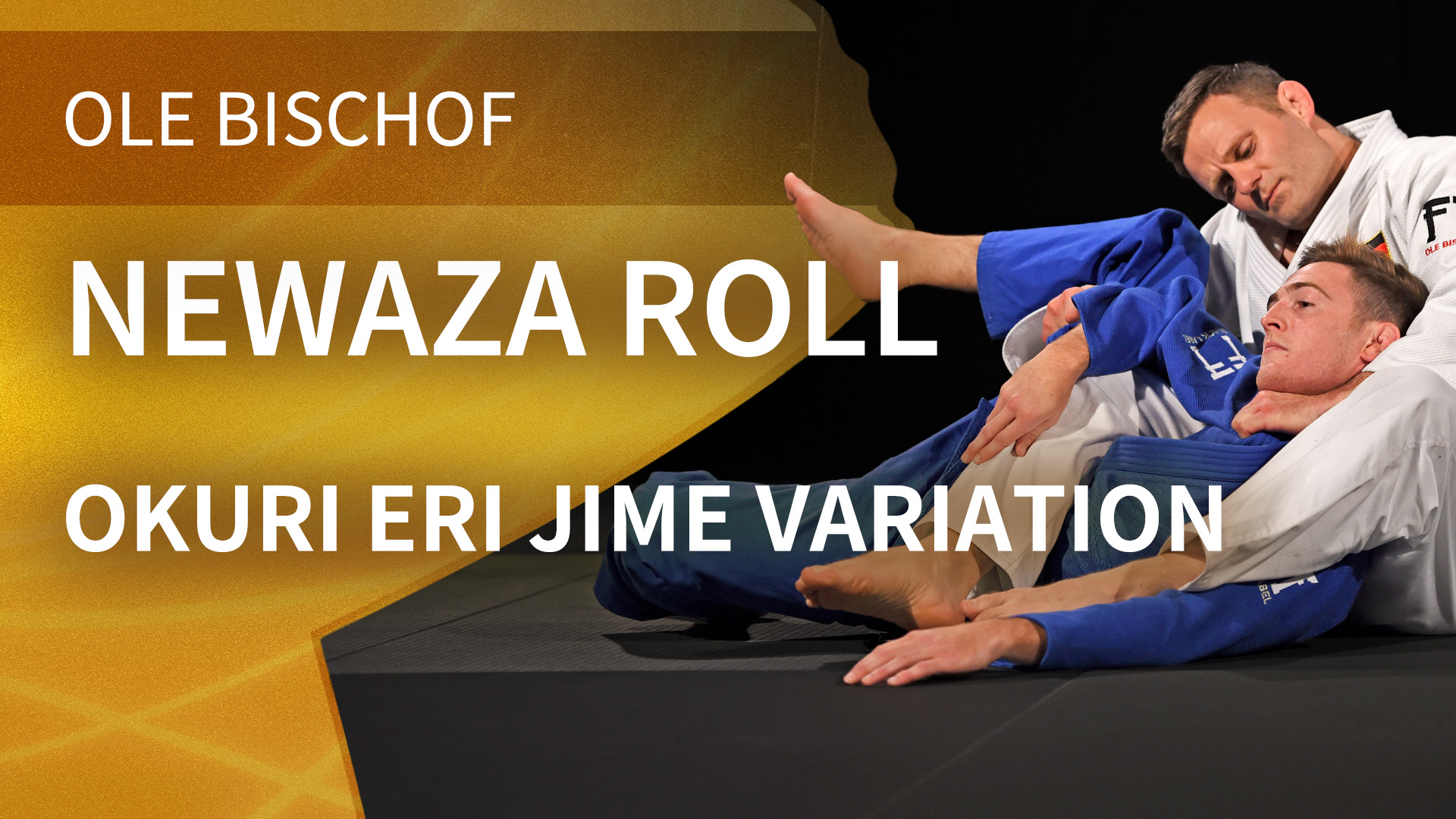Newaza roll - Okuri eri jime variation | Ole Bischof