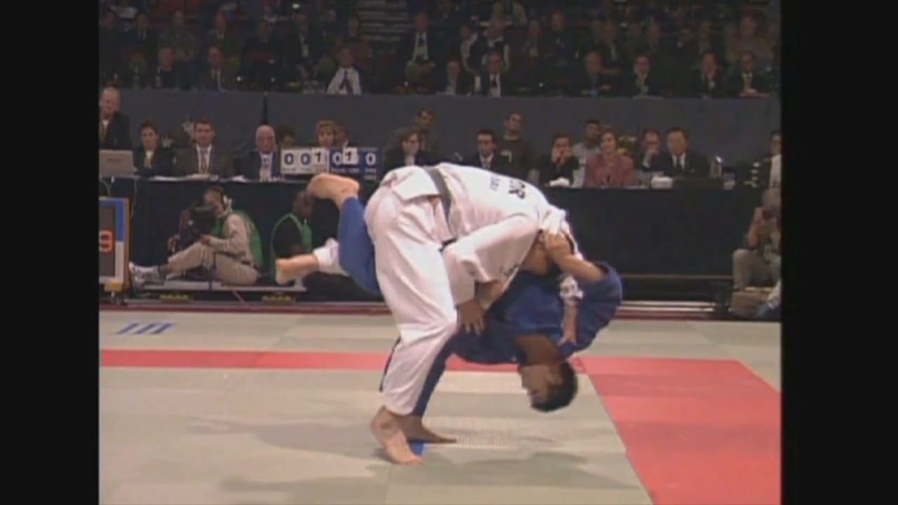 Kosei Inoue - Uchi mata from Ouchi gari attack