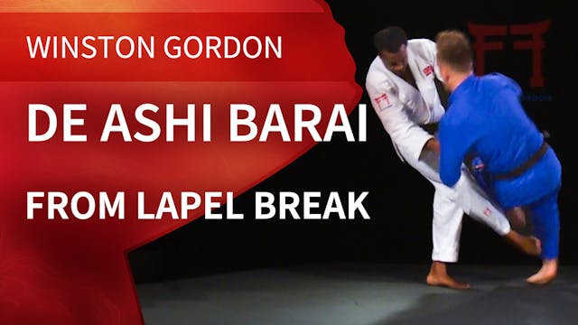 De ashi barai from lapel break | Wins...