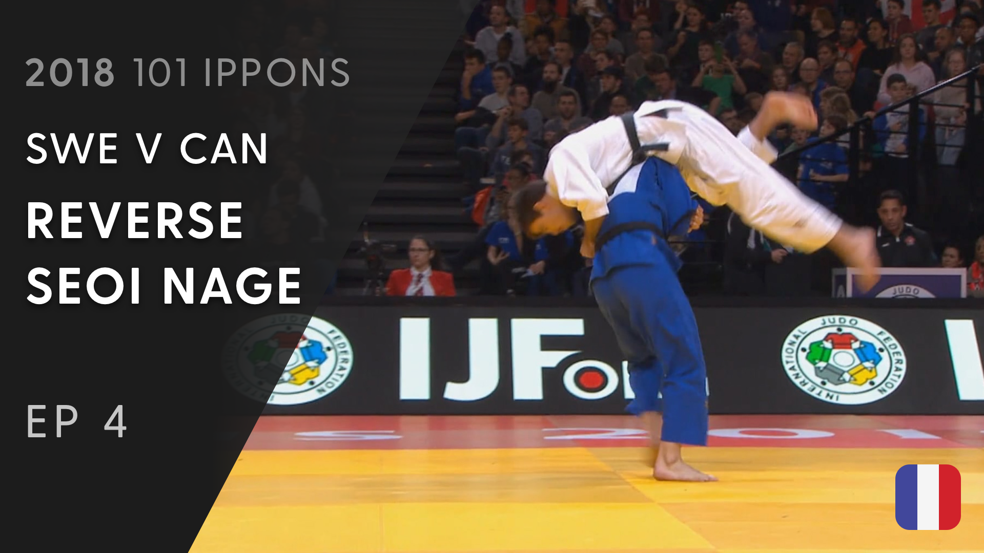 101: Reverse Seoi nage - SWE v CAN -73kg