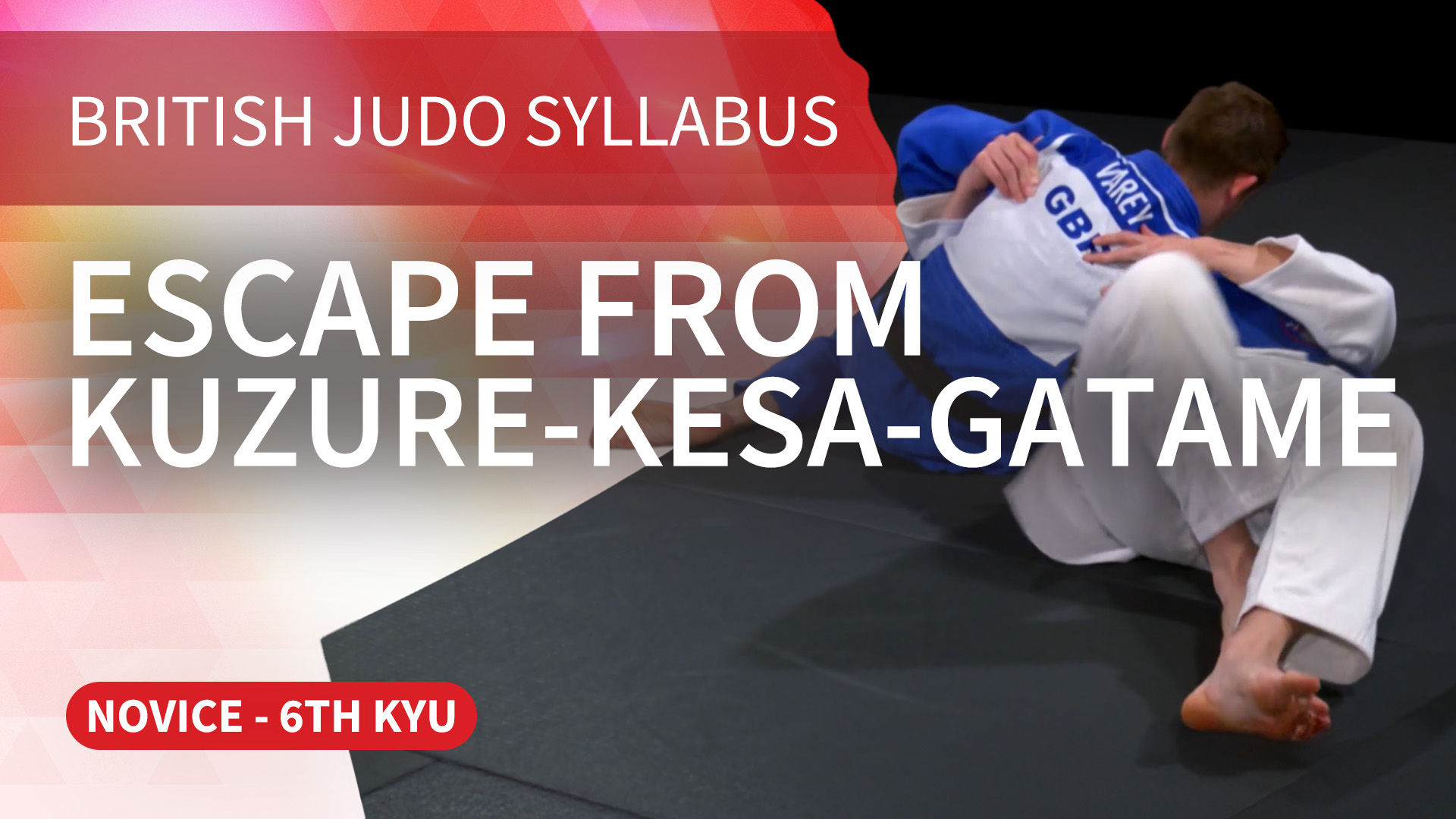 Escape from Kuzure-kesa-gatame