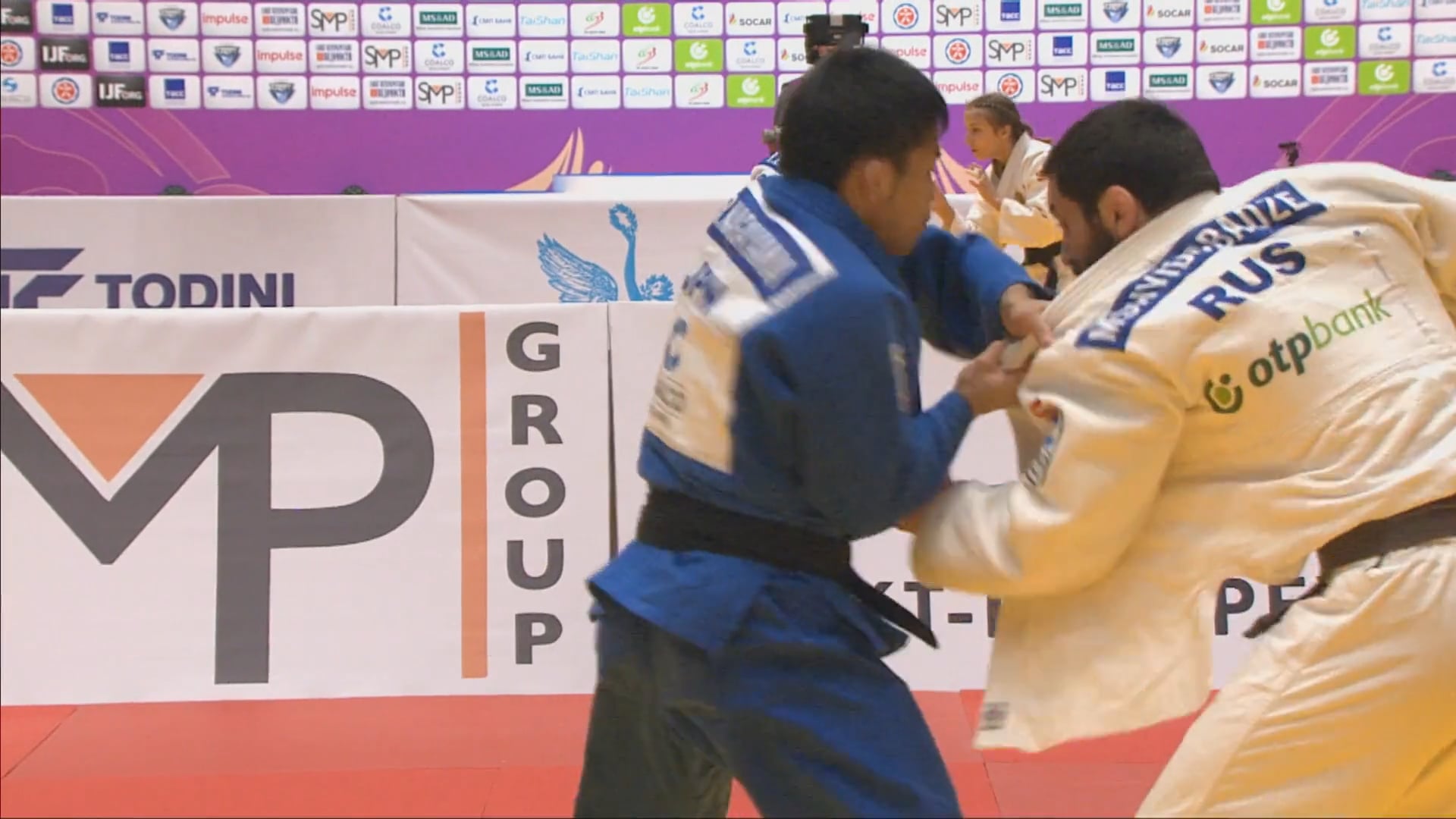 101: Reverse Seoi nage - RUS v JPN -60kg