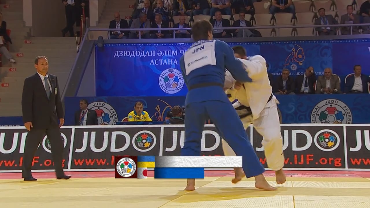 101: Osoto gari - UKR v JPN +100kg