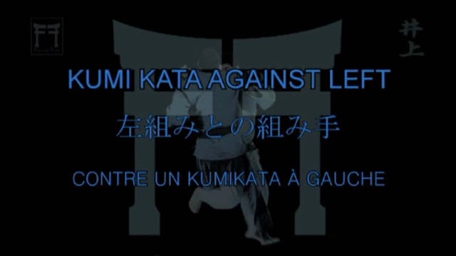 Kosei Inoue - Kumi kata against left ...