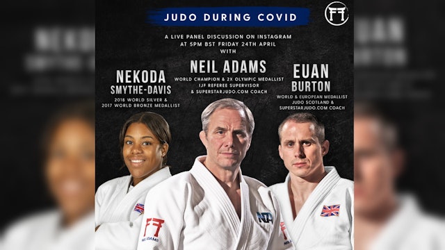 Judo During Covid | Live Panel