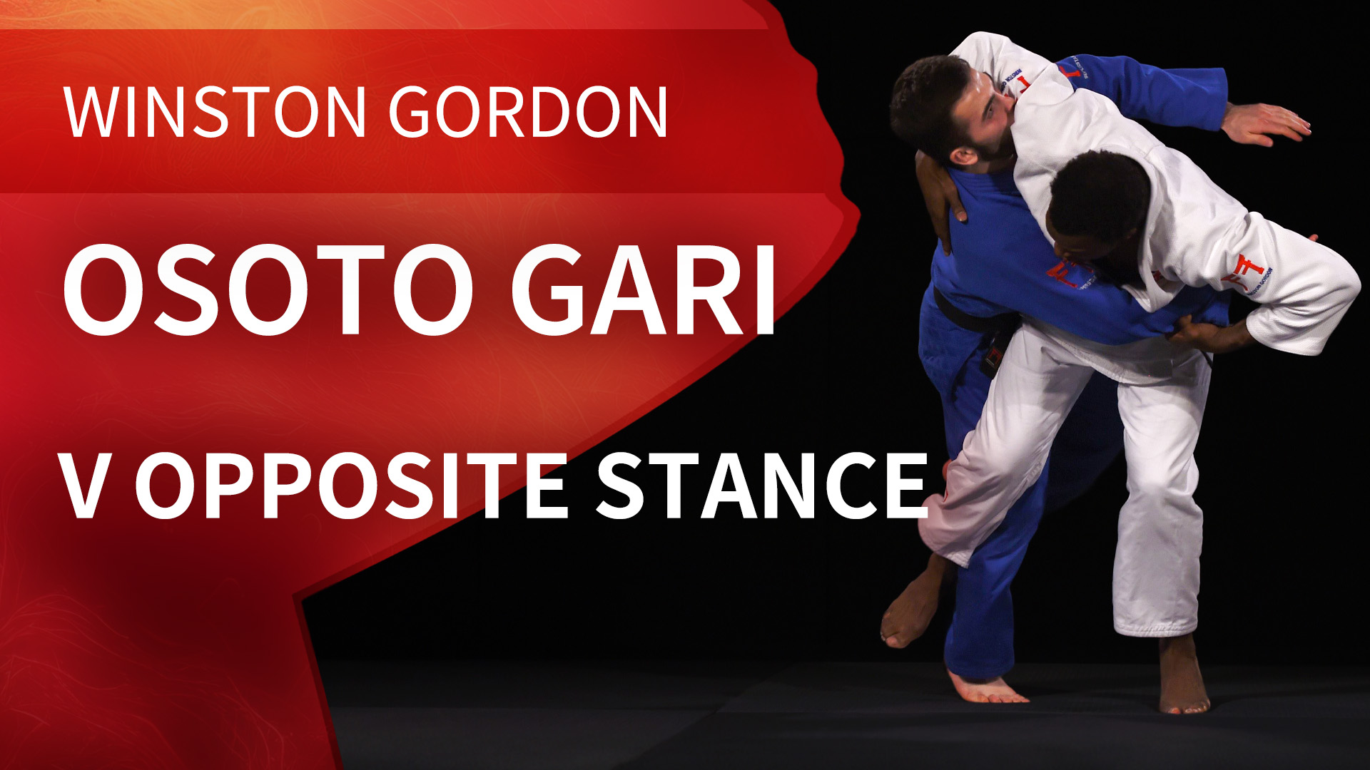 Osoto gari v opposite stance | Winston Gordon