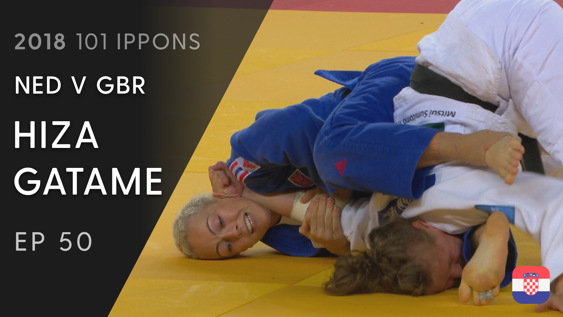 101: Hiza gatame - NED v GBR -70kg