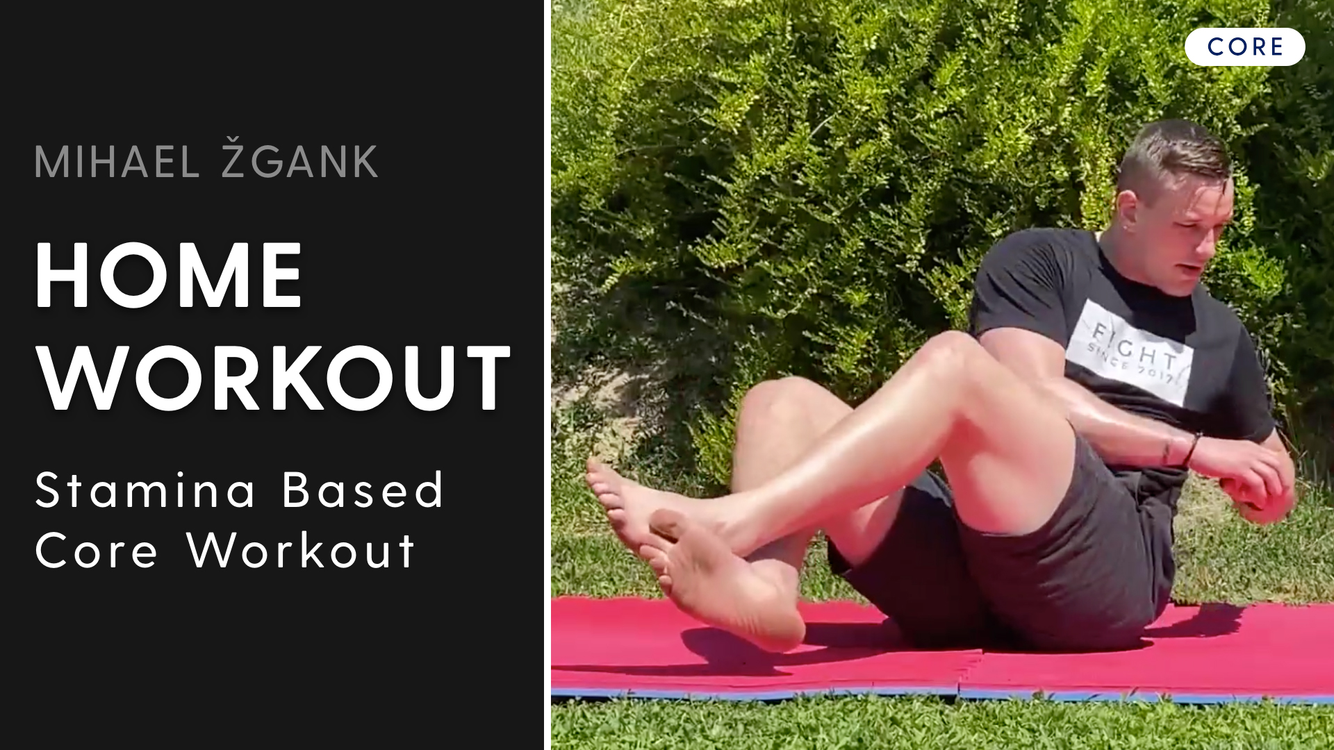 Stamina Based Core Workout | Mihael Žgank | Home Workout