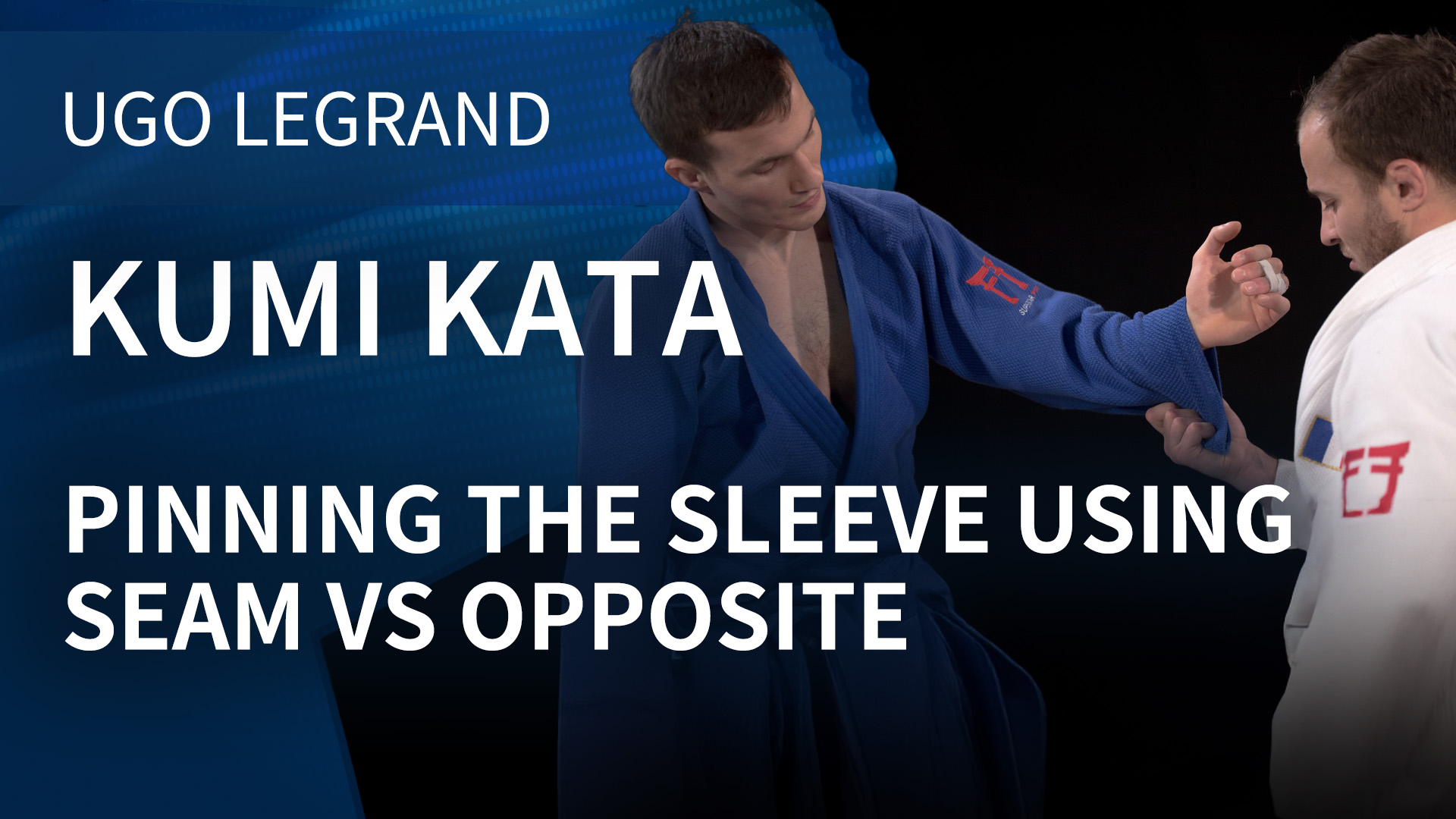 Kumi kata - Pinning the sleeve using seam vs opposite | Ugo Legrand