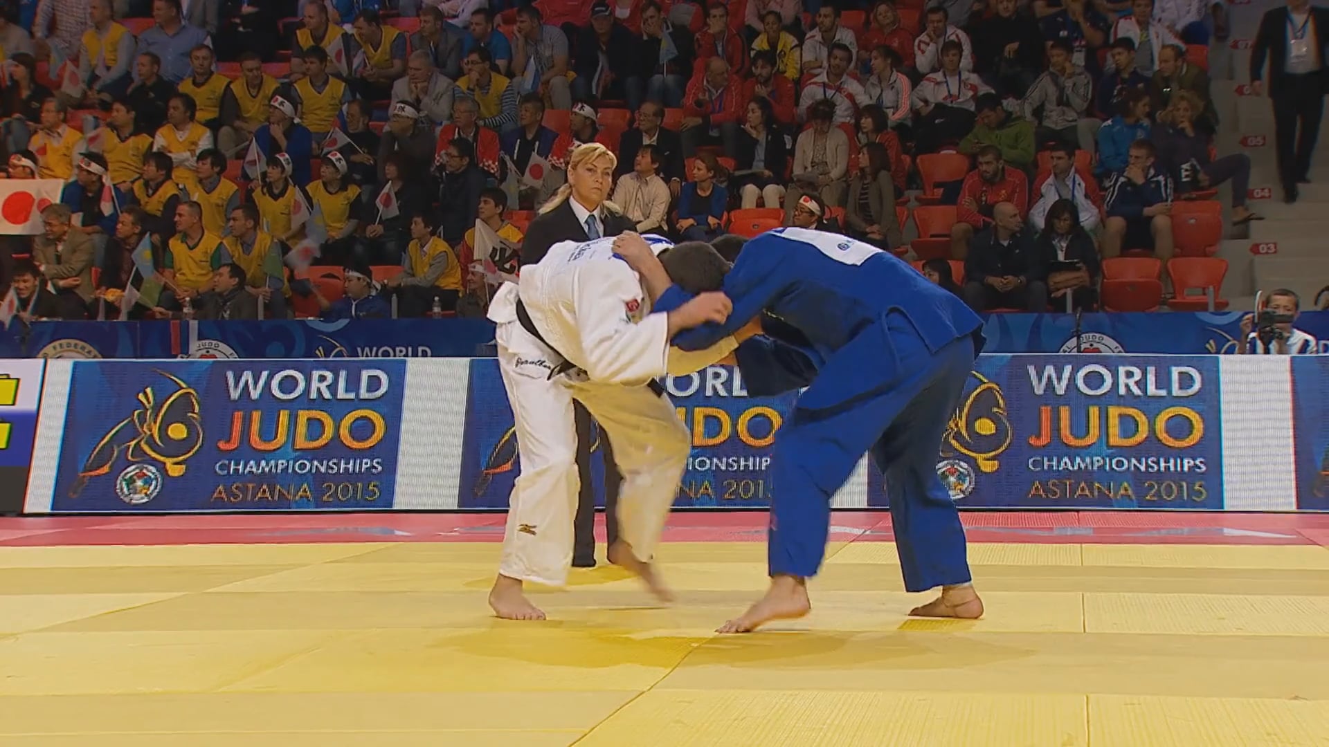 101: Yoko tomoe nage / ashi jime - BRA v UAE -81kg