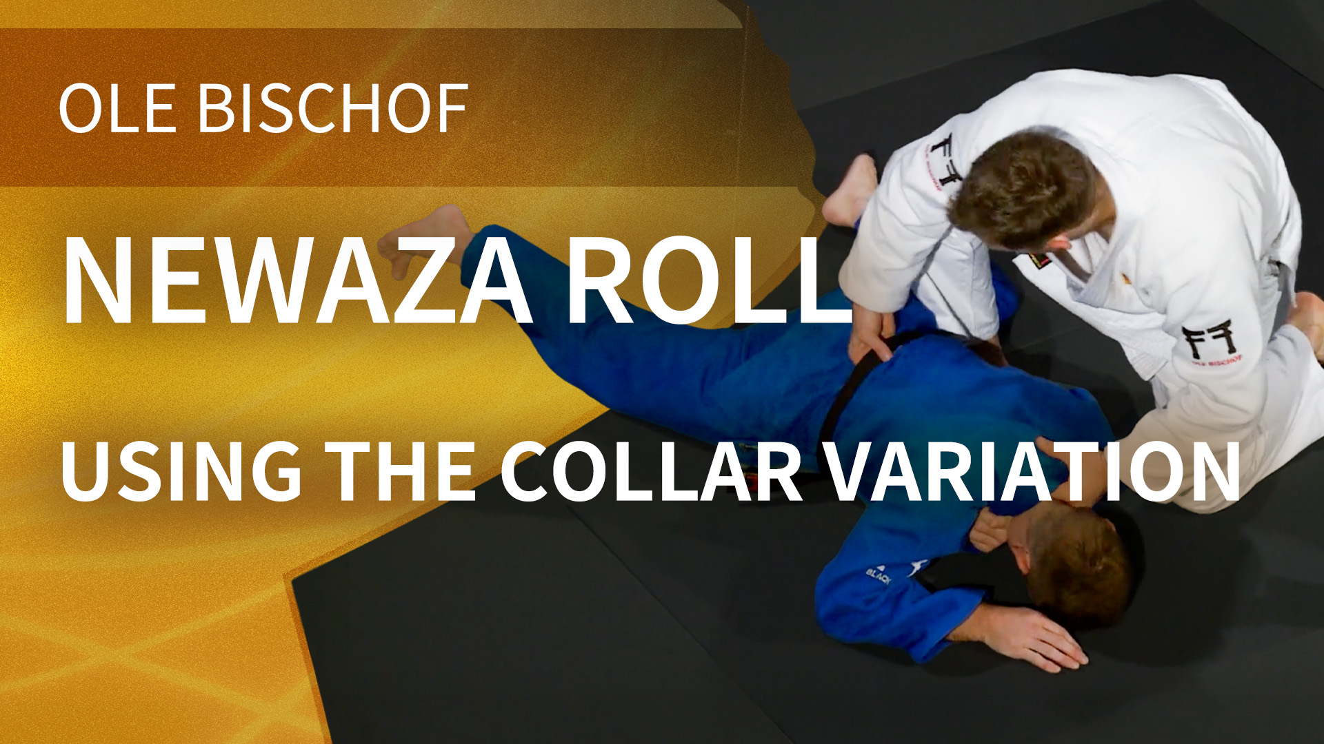 Newaza roll - Using the collar variation | Ole Bischof