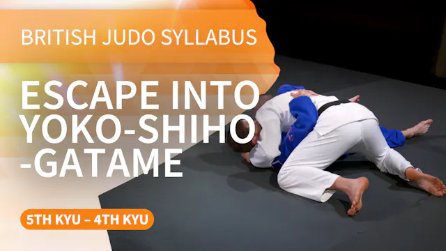 Escape into Yoko-shiho-gatame