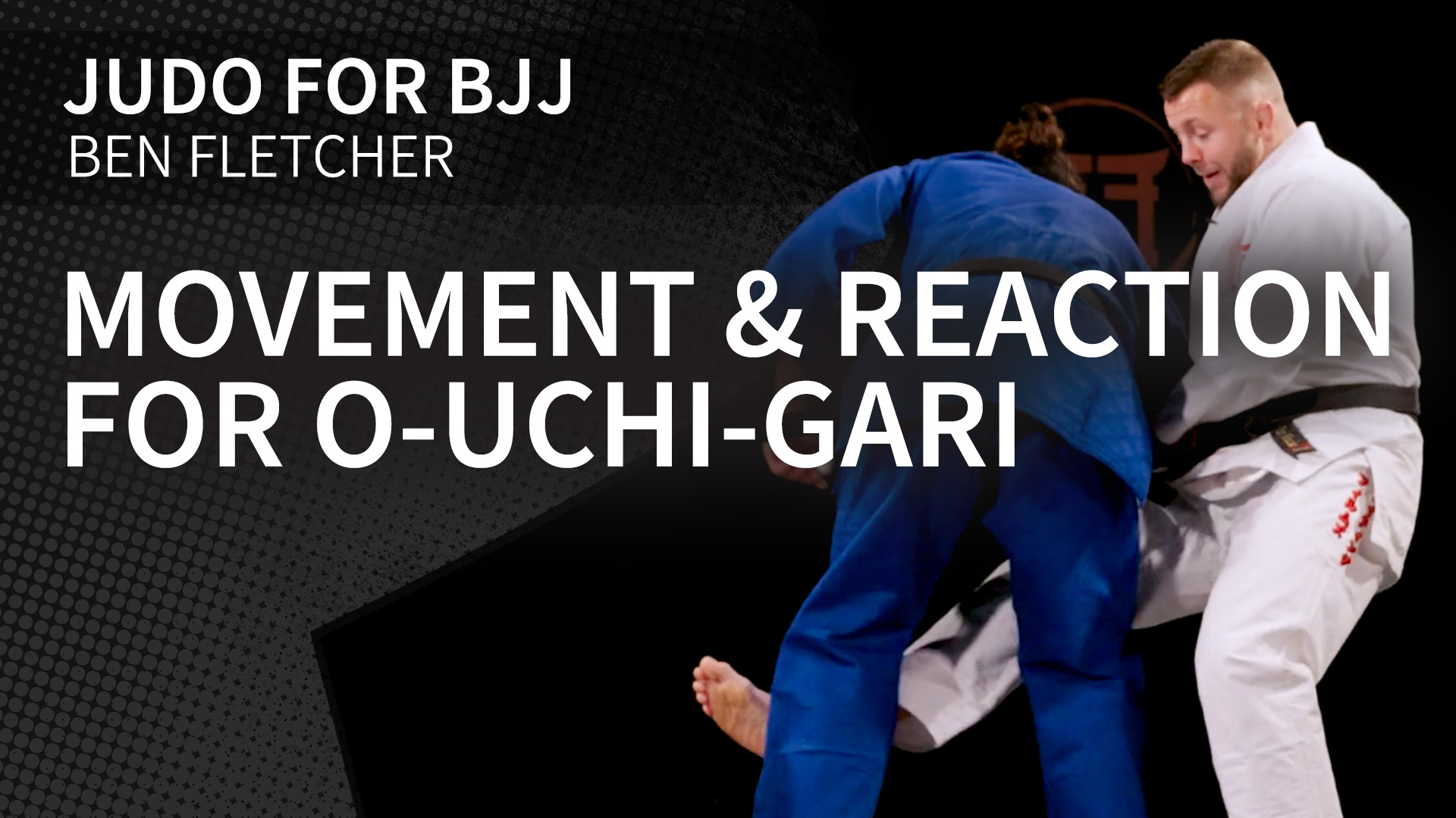Movement & Reaction For O-uchi-gari | Judo For BJJ
