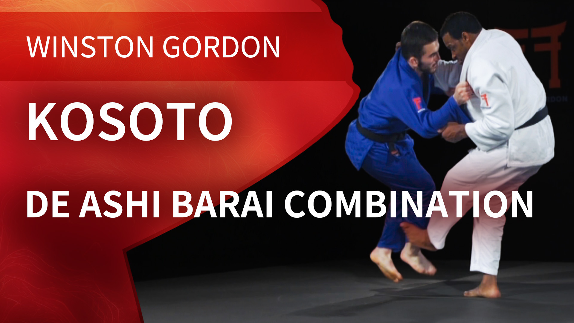 Kosoto gari - De ashi barai combination | Winston Gordon
