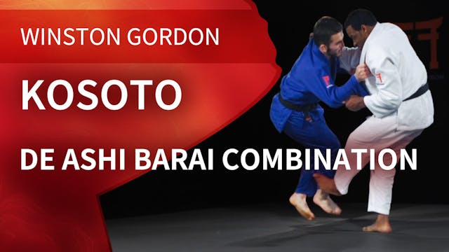 Kosoto gari - De ashi barai combinati...