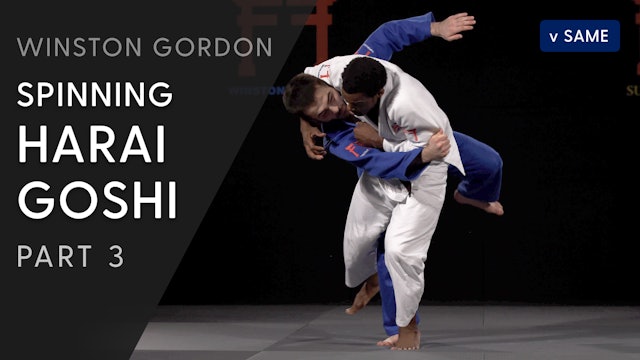 Spinning Harai goshi - Pivot and Execution | Winston Gordon