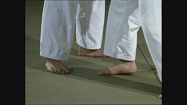Toshihiko Koga - Seoi nage - feet, po...