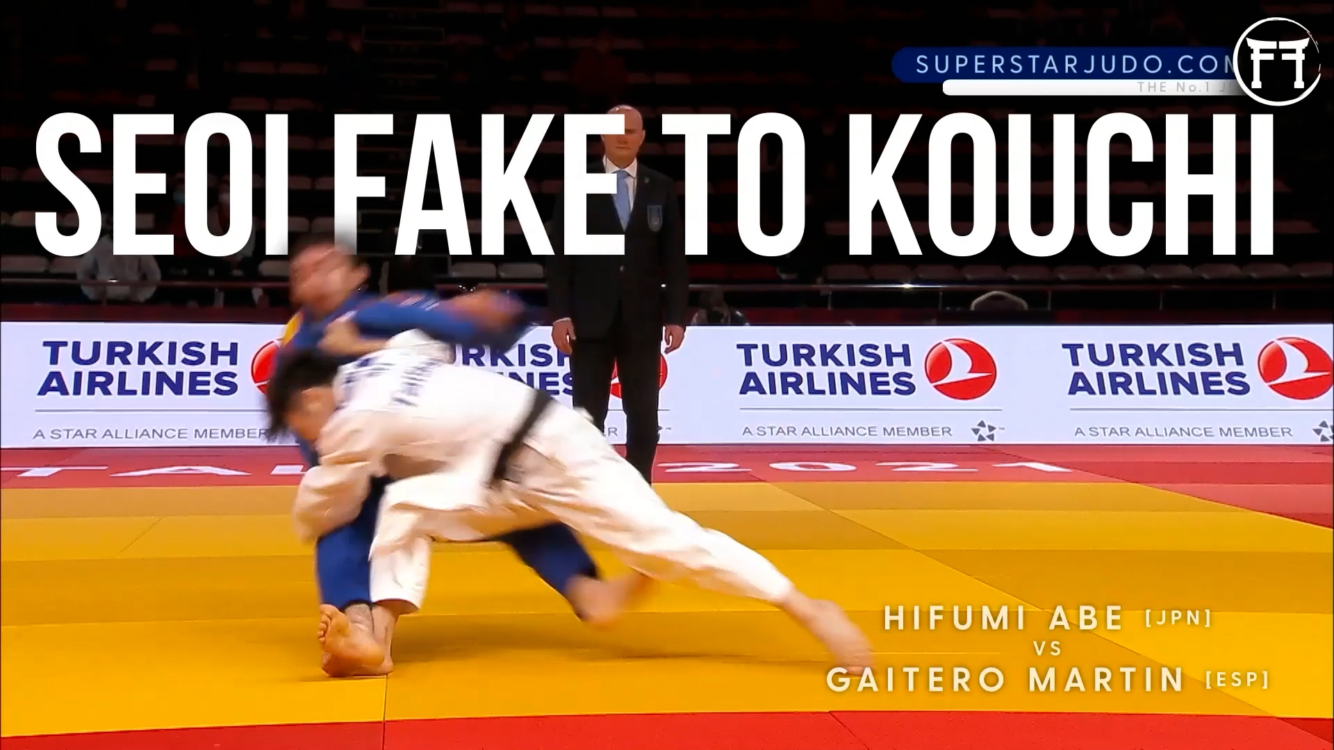 Abe Hifumi's Seoi Fake To Kouchi | Competition Masterclass