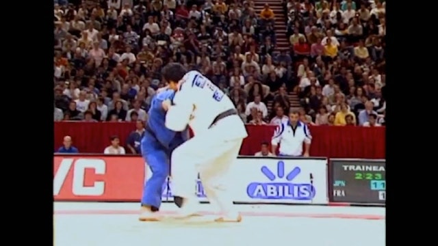 Kosei Inoue - Kumi kata against right arm over the top