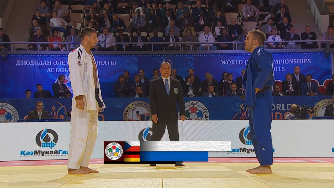 101: Okuri ashi counter - CZE v GER -100kg
