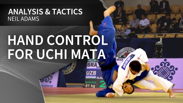 Hand control for Uchi Mata | Neil Adams