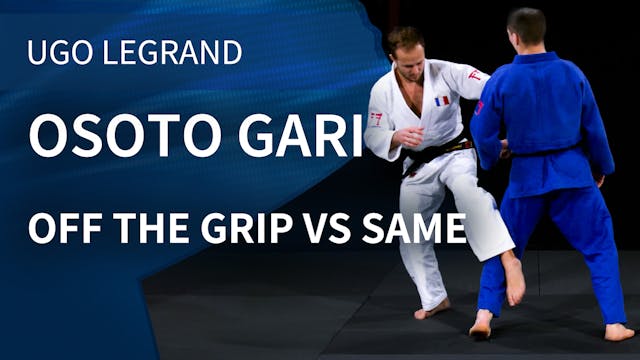 Osoto gari - Off the grip vs same | U...