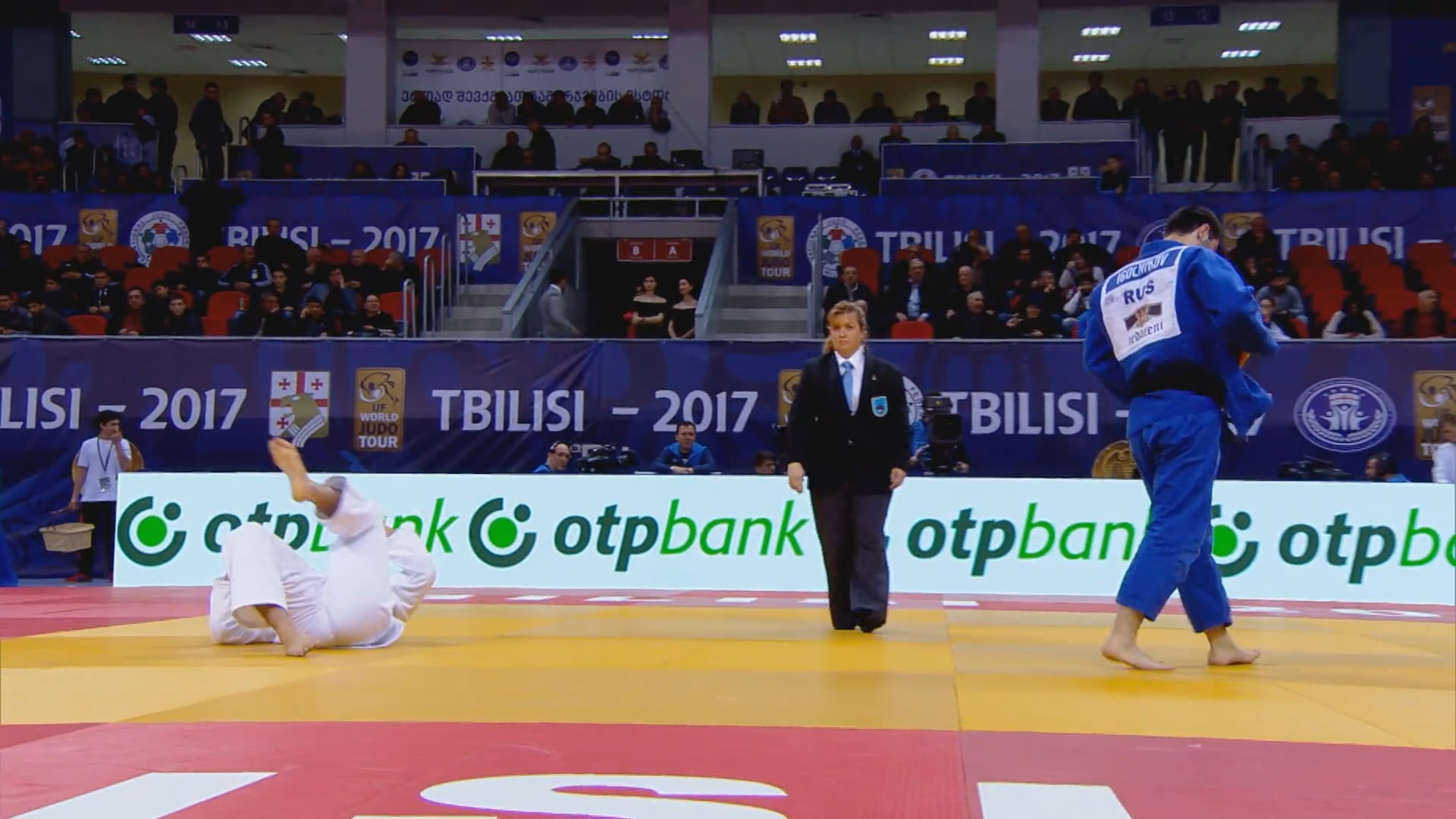 101: Ouchi gari - AZE v RUS -90kg