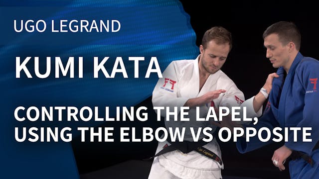 Kumi kata - Controlling the lapel, us...