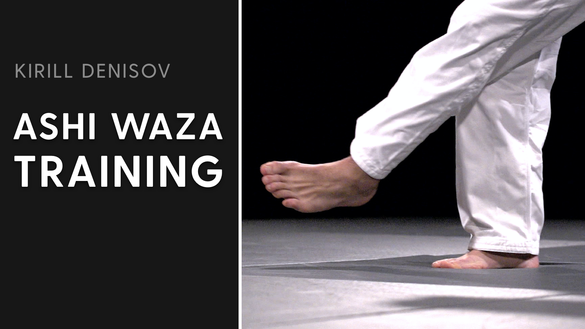 Ashi Waza Training