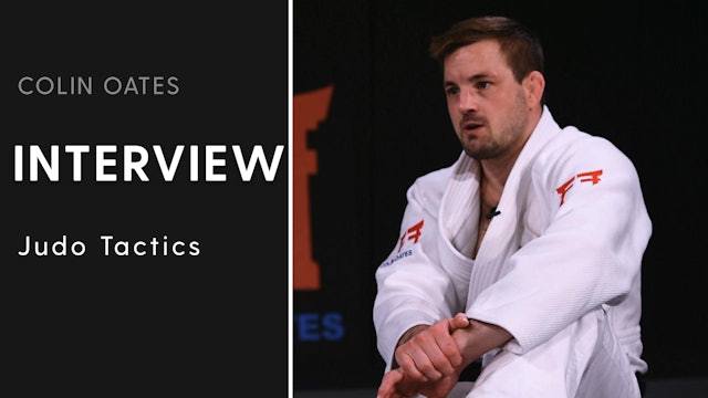 Judo Tactics | Interview | Colin Oates