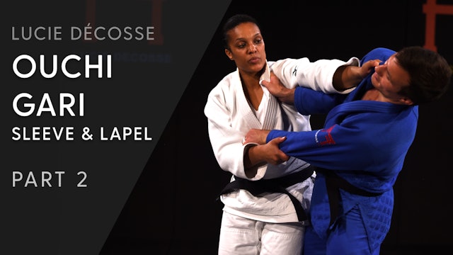 Upper Body | Ouchi gari | Sleeve and lapel | Lucie Décosse