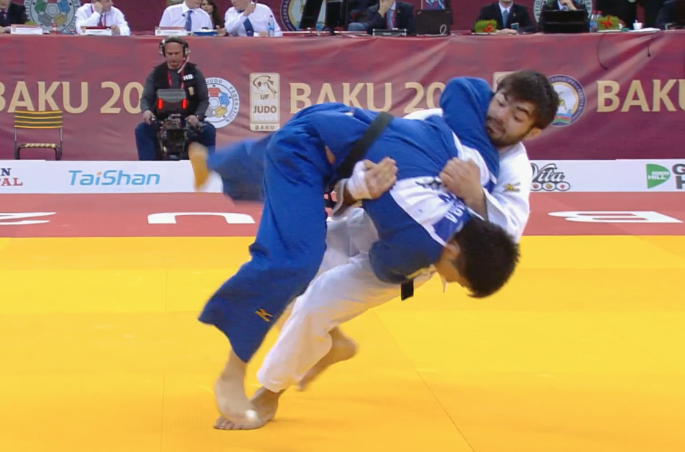 101: Te waza - AZE v JPN -81kg
