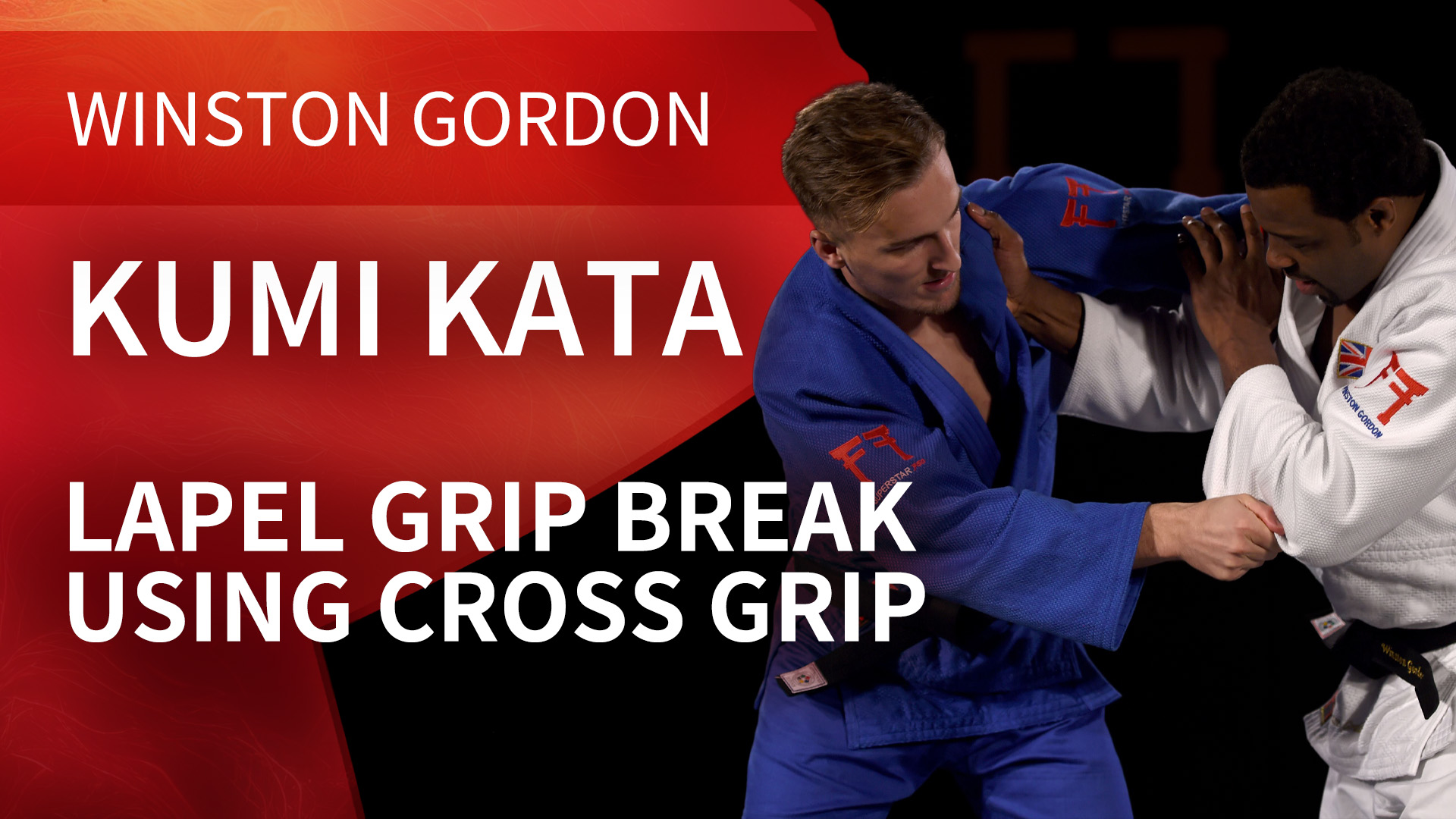 Lapel grip break using cross grip | Winston Gordon