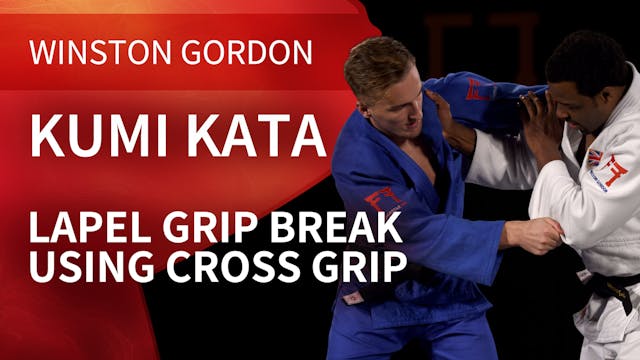 Lapel grip break using cross grip | W...