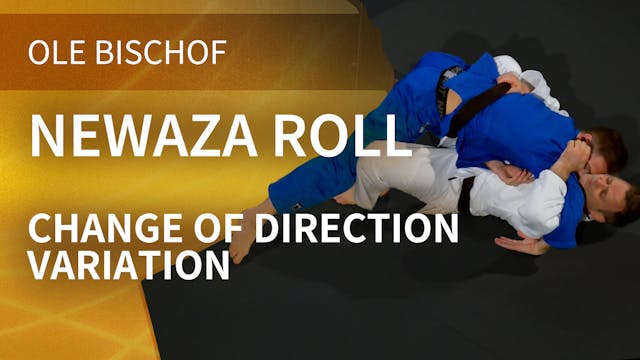 Newaza roll - Change of direction var...