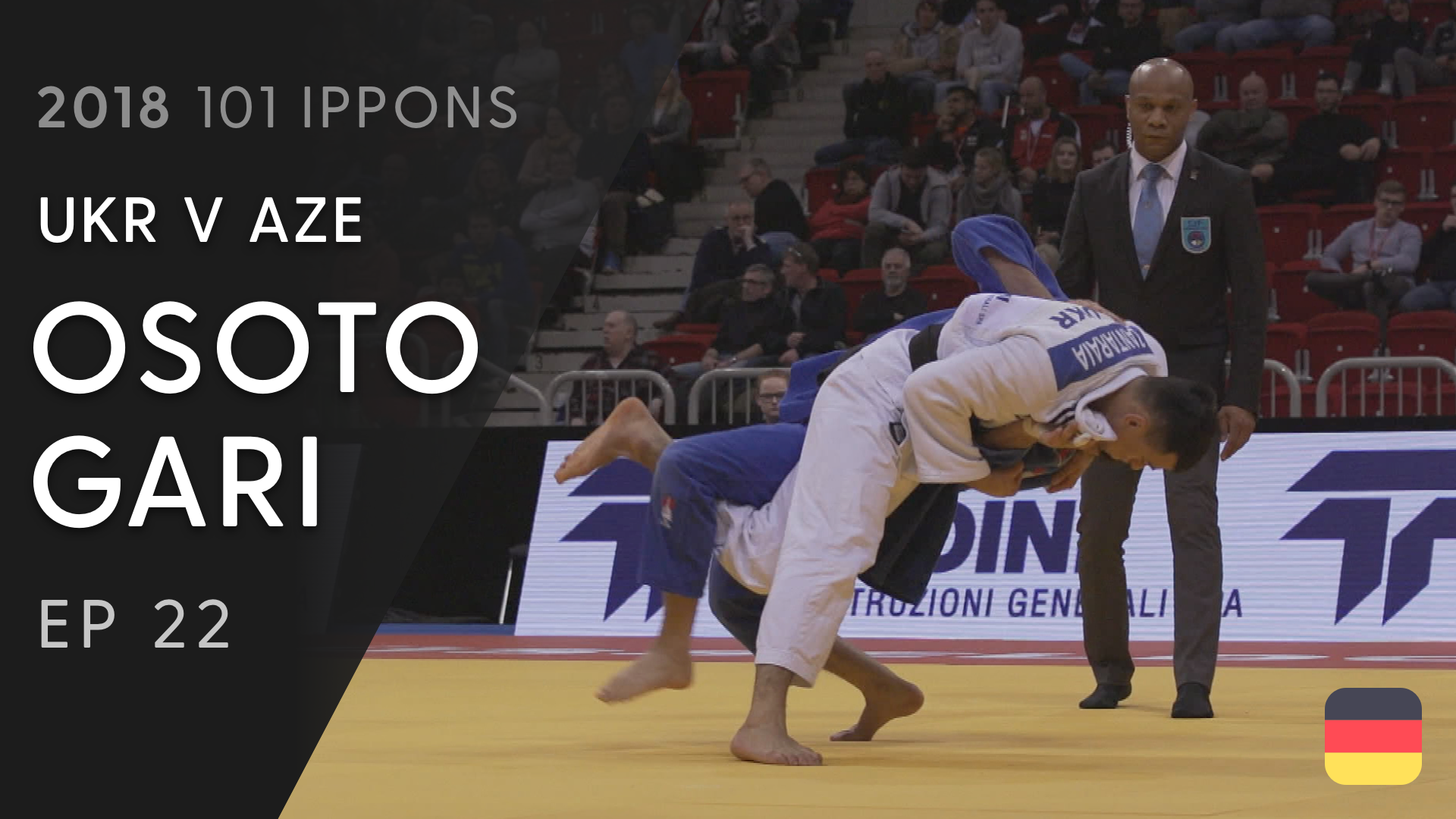 101: Osoto gari - UKR v AZE -66kg