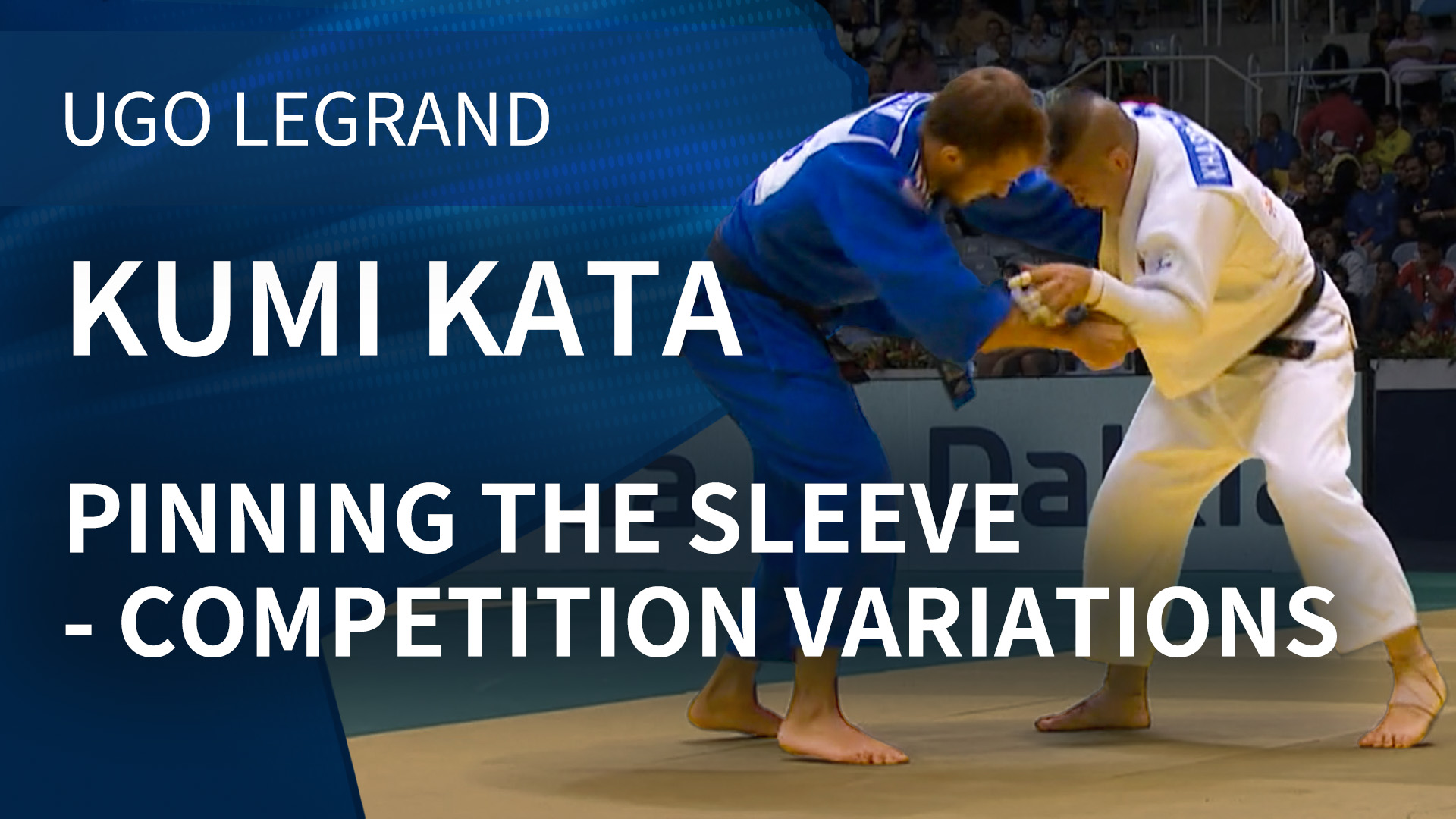 Kumi kata - Pinning the sleeve - Competition variations | Ugo Legrand