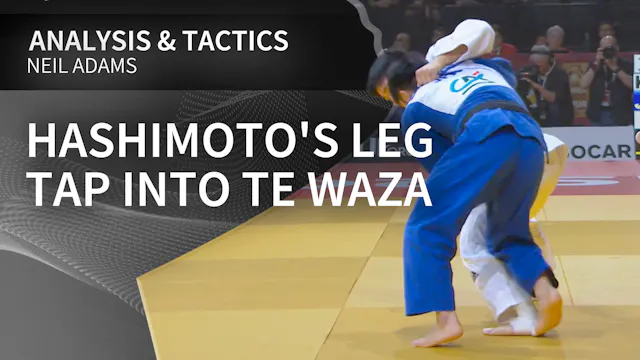 Hashimoto's leg tap into Te waza | Ne...