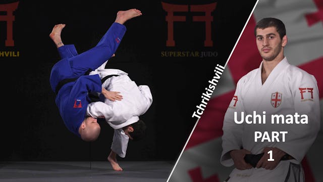 Single sided Uchi mata | Tchrikishvili