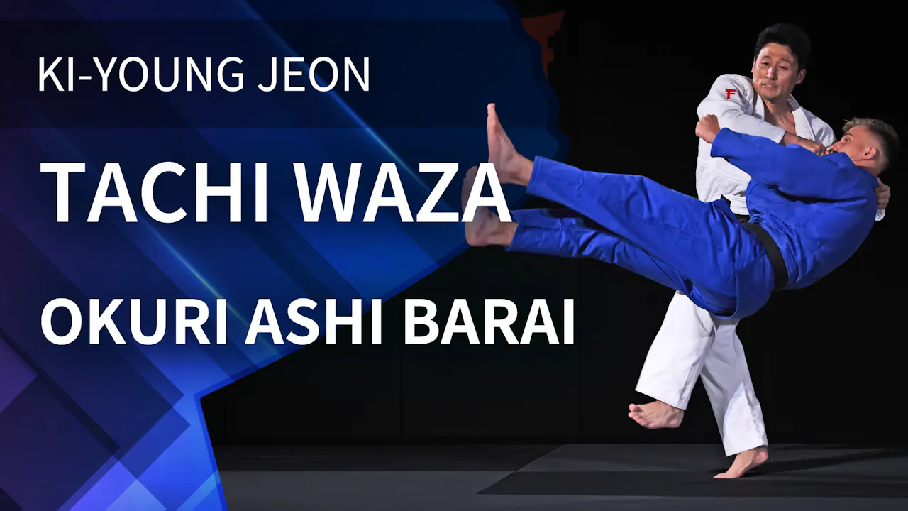 Okuri ashi barai | Korean Judo - Watch All - Fighting Films+