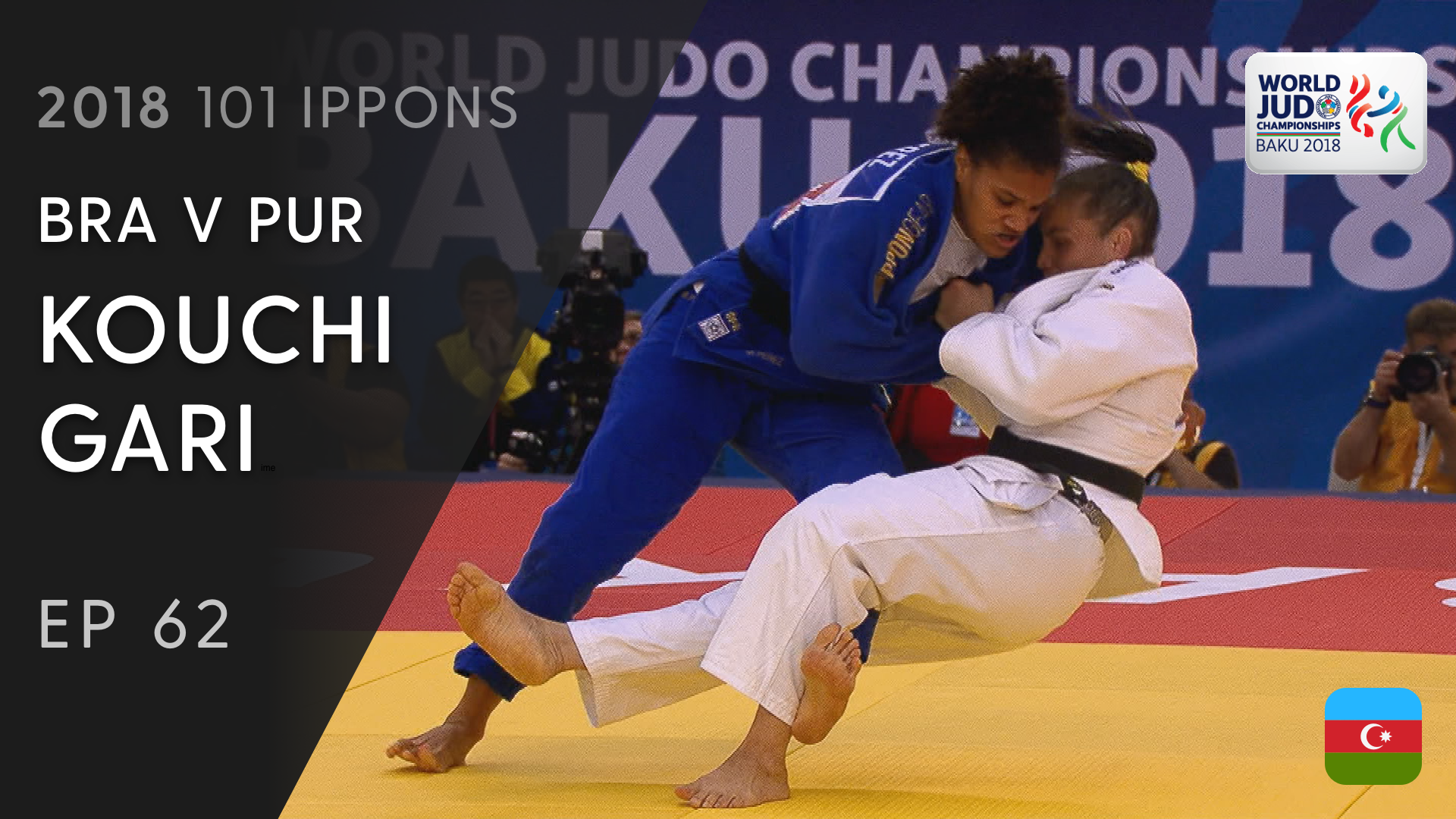 101: Kouchi gari - BRA v PUR -70kg