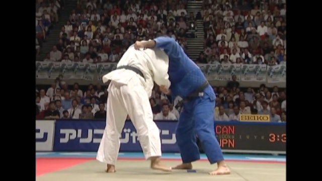 Kosei Inoue - Kumi kata against left arm over the top