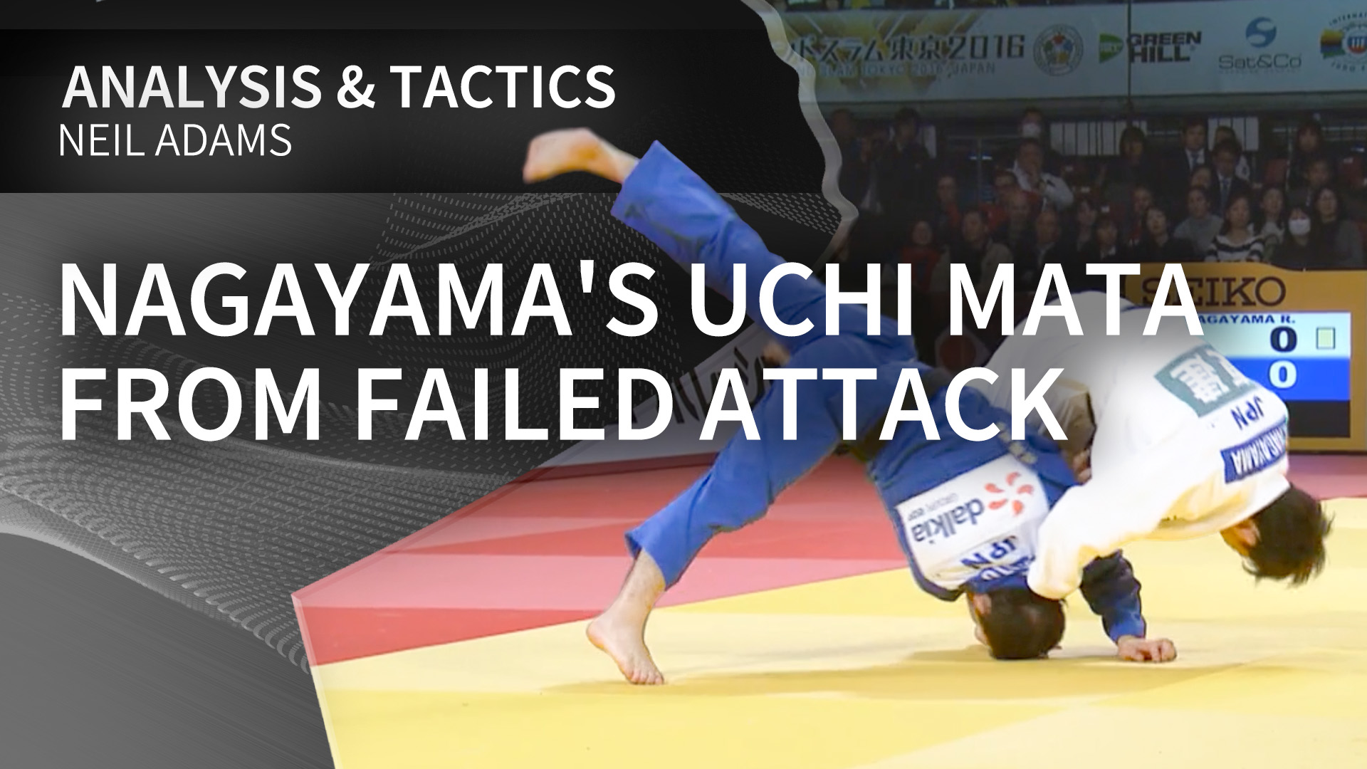 Nagayama's Uchi mata from failed attack | Neil Adams