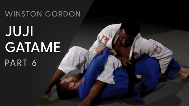 Juji gatame - Belt feed and leg pull | Winston Gordon