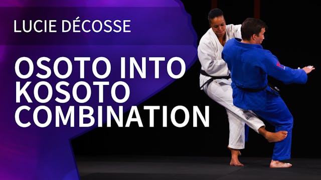Osoto into Kosoto combination | Lucie...