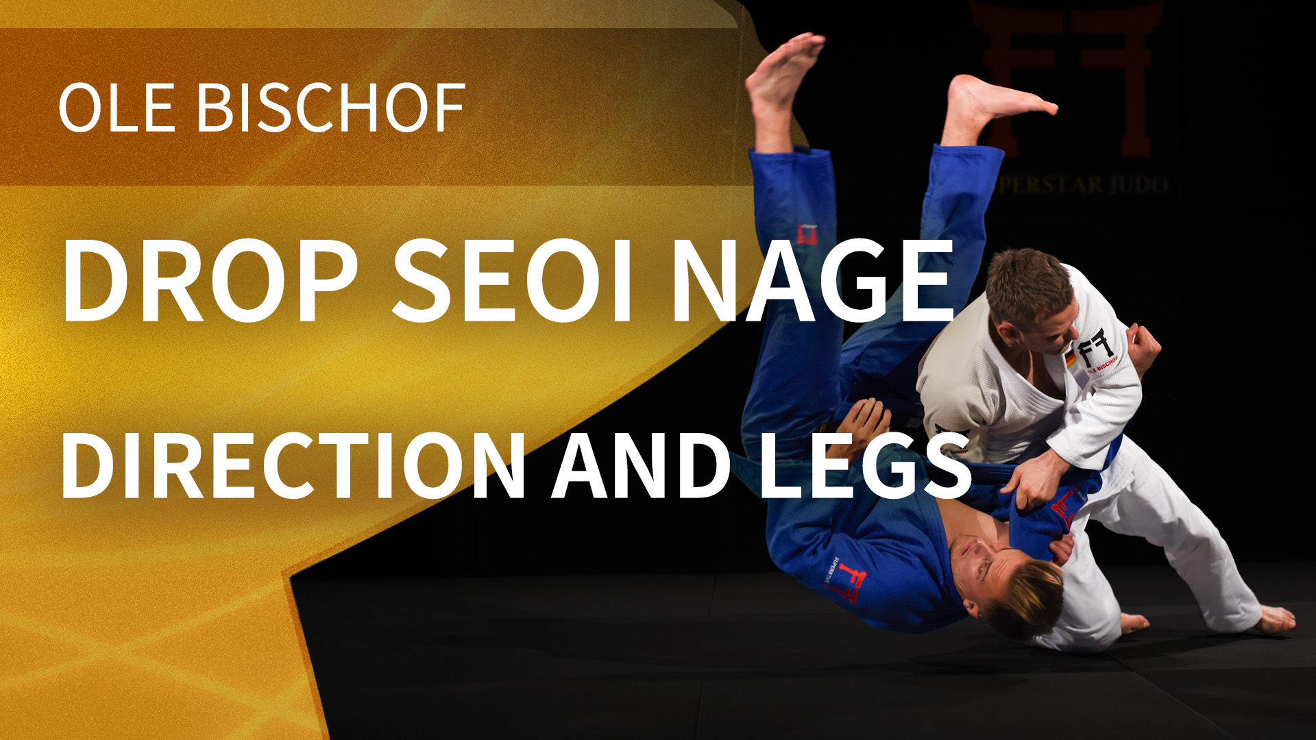 Drop Seoi nage - Direction and legs | Ole Bischof